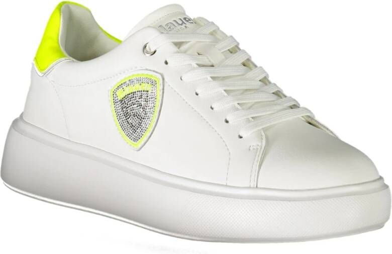 Blauer Schoenen White Dames