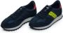 Blauer Blauwe Sportsneakers met Contrasterende Accenten Blue Heren - Thumbnail 5