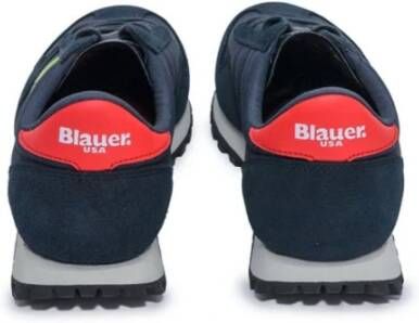 Blauer Sneakers Blauw Heren