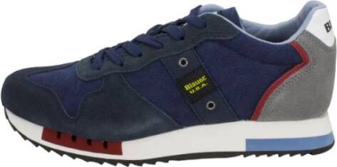 Blauer Sneakers Blauw Heren