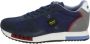 Blauer Stijlvolle blauwe sportschoenen met contrasterende accenten Multicolor Heren - Thumbnail 11