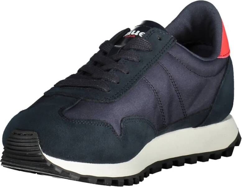 Blauer Sneakers Blauw Heren