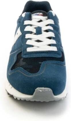 Blauer Quartz Sneakers met Veters Blauw Heren