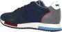 Blauer Stijlvolle blauwe sportschoenen met contrasterende accenten Multicolor Heren - Thumbnail 5