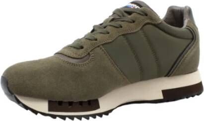 Blauer Sneakers Bruin Heren