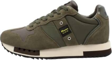 Blauer Sneakers Bruin Heren