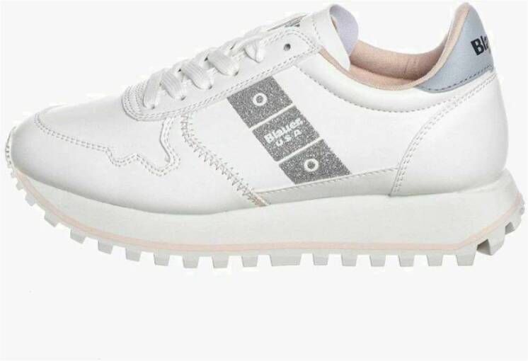 Blauer Sneakers White Dames