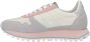 Blauer Witte Su?de Nylon Sneakers Model: Sneaker Wit Dames - Thumbnail 7