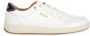 Blauer Witte Leren Lage Sneakers White Heren - Thumbnail 3