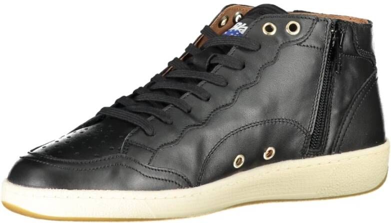 Blauer Sportieve Heren Sneakers Zwart Black Heren