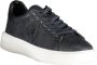 Blauer Sportieve Polyester Sneaker met Contrastdetails Blue - Thumbnail 8