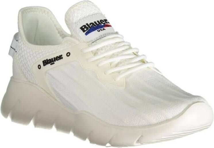 Blauer Vetersportsneaker White Heren