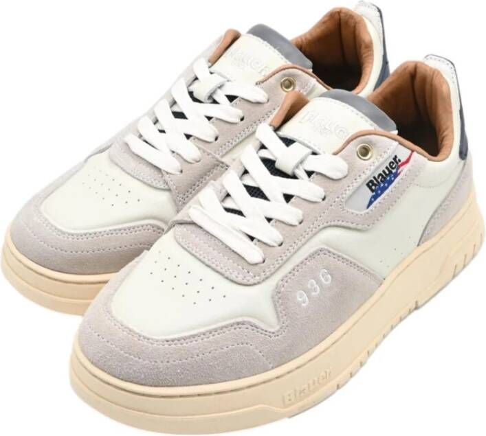 Blauer VIP White Black Harper Herenjas Beige Heren