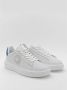 Blauer Witte Sneakers Minimalistisch Ontwerp White Heren - Thumbnail 5