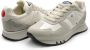 Blauer Witte Suède Nylon Leren Sneaker White Heren - Thumbnail 2