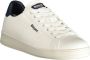 Blauer Witte Polyester Sneakers met Sportieve Details White Heren - Thumbnail 22