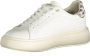 Blauer Witte Polyester Sneaker met Veters White - Thumbnail 7