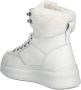 Blauer Witte Sneakers Modern Design Casual Look White Dames - Thumbnail 2