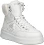 Blauer Witte Sneakers Modern Design Casual Look White Dames - Thumbnail 3