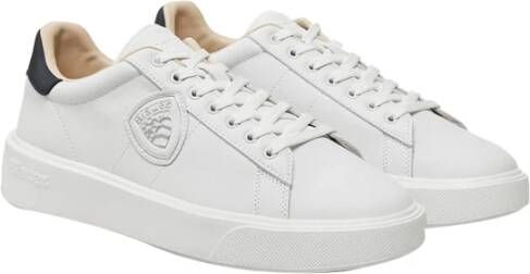 Blauer Witte Urban Sneakers White Heren