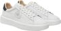 Blauer Eenvoudige Vetersneakers White Heren - Thumbnail 11