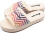 Blauer Zigzag Stijl Sneakers Multicolor Dames - Thumbnail 3