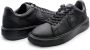 Blauer Sportieve Zwarte Polyester Sneaker met Contrastdetails Black Heren - Thumbnail 8