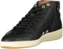 Blauer Zwarte Polyester Sneaker Black Heren - Thumbnail 6