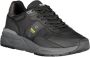 Blauer Zwarte Polyester Sneaker Black Heren - Thumbnail 2