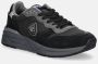 Blauer Zwarte Sneakers Lichtgewicht Comfortabel Ontwerp Black Heren - Thumbnail 5