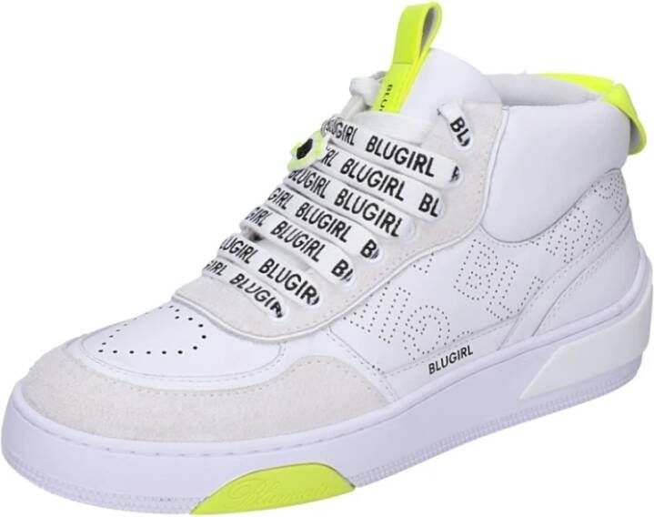 Blugirl Leren Dames Sneakers WOW 02 White Dames