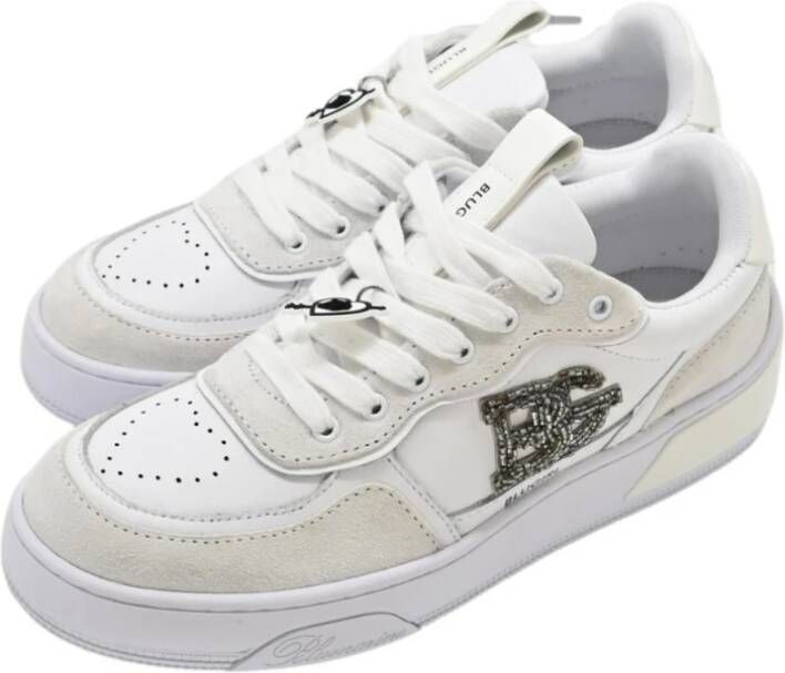 Blugirl Witte Sneakers WOW 01 White Dames