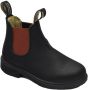 Blundstone Kinder Stiefel Boots #581 Leather Elastic (Kids) Black Red-K13UK - Thumbnail 11