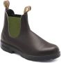 Blundstone Stiefel Boots #519 Stout Brown Leather with Olive Elastic (500 Series)-12UK - Thumbnail 20