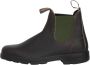 Blundstone Stiefel Boots #519 Stout Brown Leather with Olive Elastic (500 Series)-12UK - Thumbnail 85