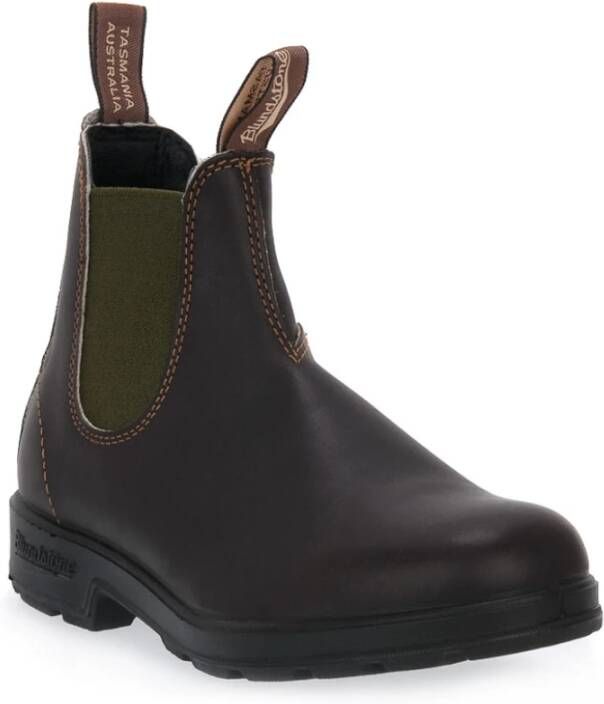 Blundstone Premium Leren Chelsea Laarzen Bruin Unisex