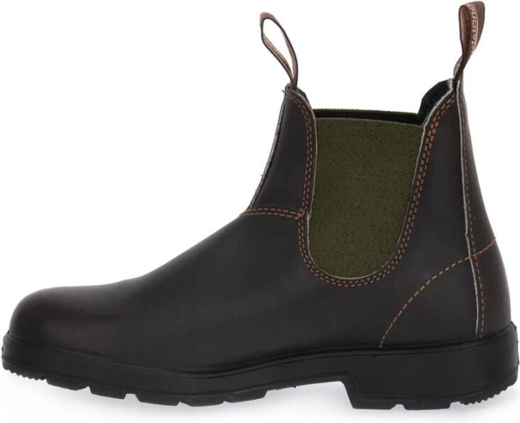 Blundstone Premium Leren Chelsea Laarzen Bruin Unisex