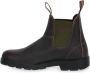 Blundstone Stiefel Boots #519 Stout Brown Leather with Olive Elastic (500 Series)-12UK - Thumbnail 24