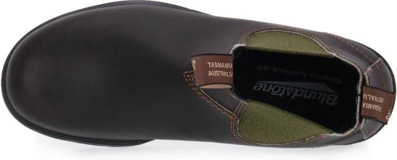 Blundstone Premium Leren Chelsea Laarzen Bruin Unisex