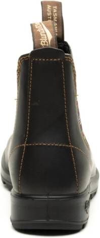 Blundstone Bruine Gestreepte Elastische Enkellaarzen Brown Dames