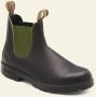 Blundstone Stiefel Boots #519 Stout Brown Leather with Olive Elastic (500 Series)-12UK - Thumbnail 94