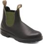 Blundstone Stiefel Boots #519 Stout Brown Leather with Olive Elastic (500 Series)-12UK - Thumbnail 50