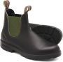 Blundstone Stiefel Boots #519 Stout Brown Leather with Olive Elastic (500 Series)-12UK - Thumbnail 51