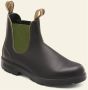 Blundstone Stiefel Boots #519 Stout Brown Leather with Olive Elastic (500 Series)-12UK - Thumbnail 92