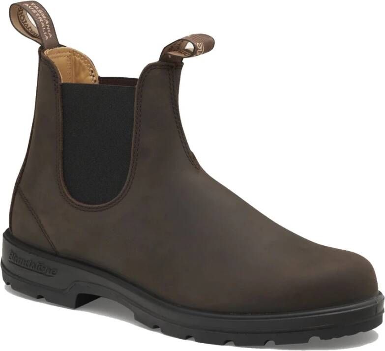 Blundstone Klassieke Bruin Zwart Leren Laarzen Brown Heren