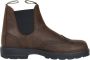 Blundstone Chelsea Boots #2444 Brogued Antique Brown Leather (Classics Series) Brown-6.5UK - Thumbnail 7