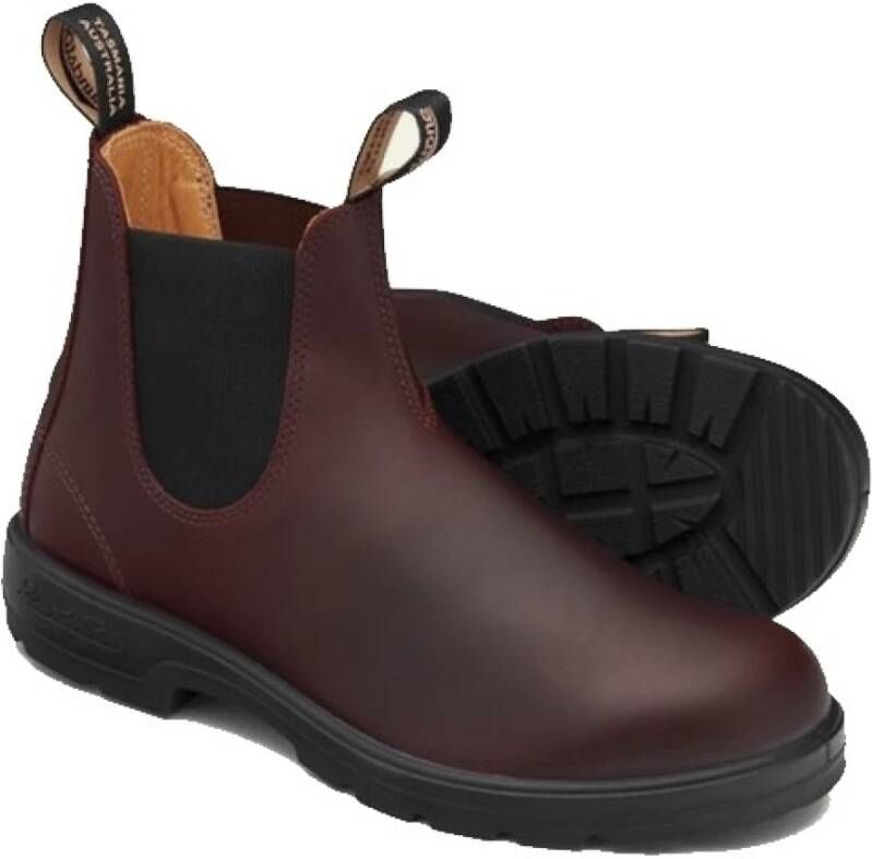 Blundstone Klassieke Chelsea-laarzen in Auburn Brown Dames