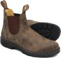 Blundstone Klassieke Chelsea-laarzen in Rustic Crazy Horse Brown Bruin Heren - Thumbnail 3