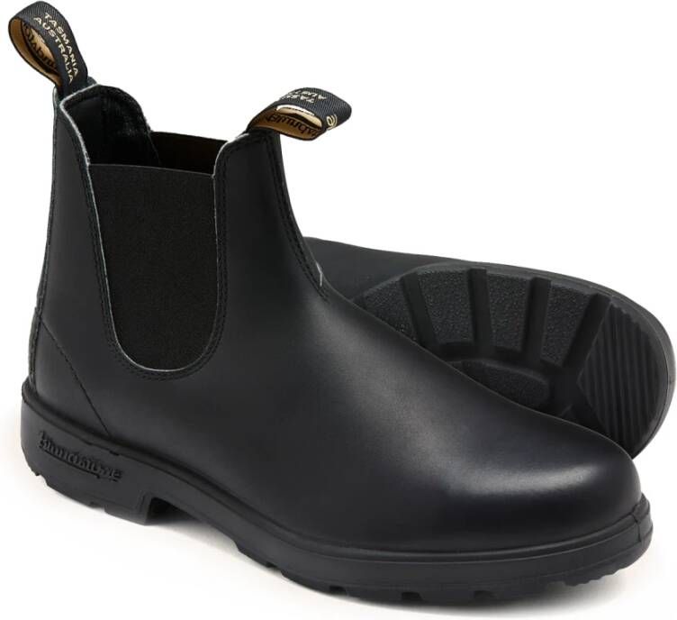 Blundstone Klassieke Chelsea Boots van zwart leder Black Dames