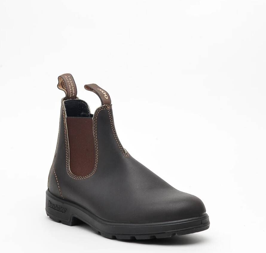 Blundstone Klassieke leren Beatles enkellaarzen bruin Brown Heren